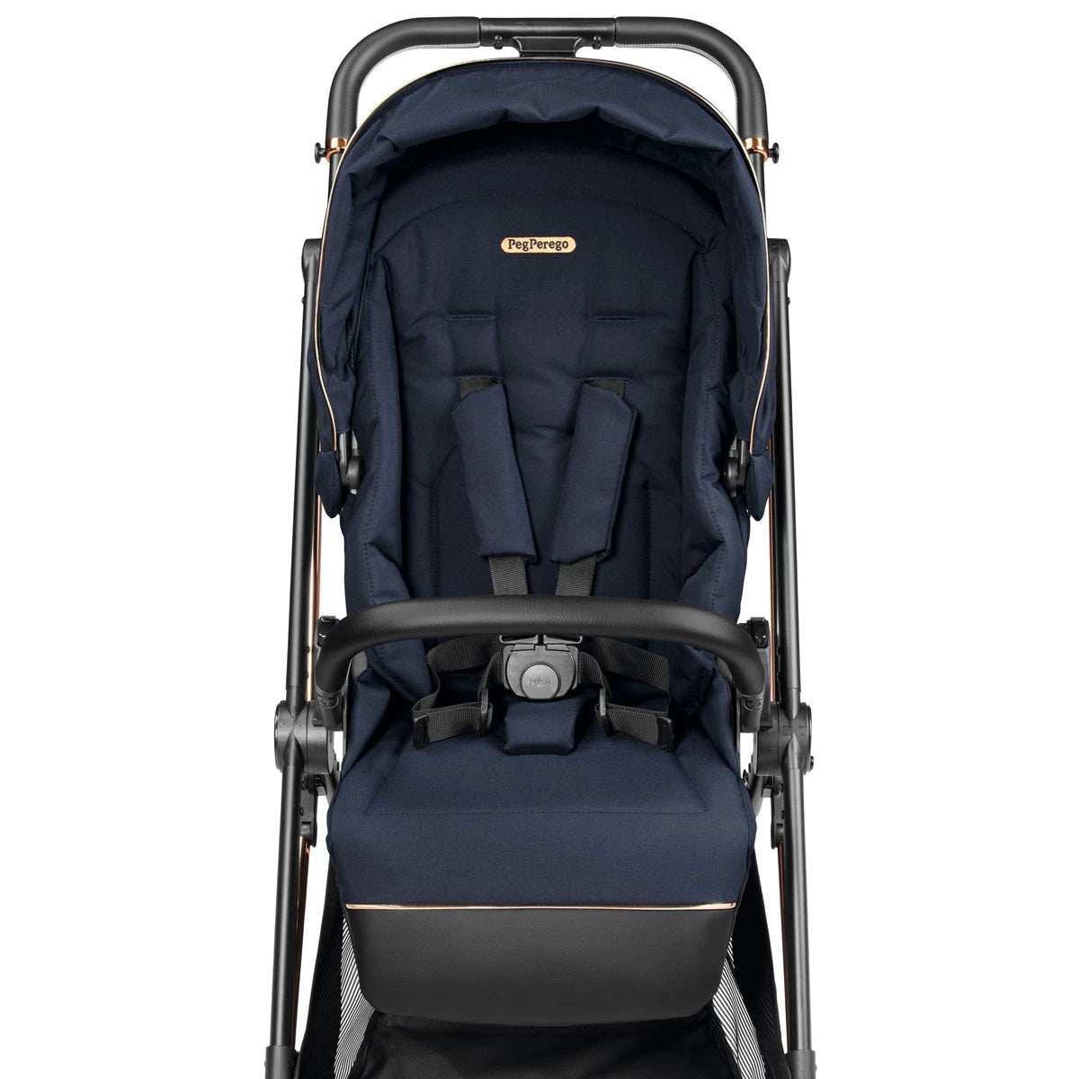 Poussette peg top perego bleu marine